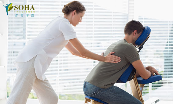 Provide seated chair massage (坐式按摩)